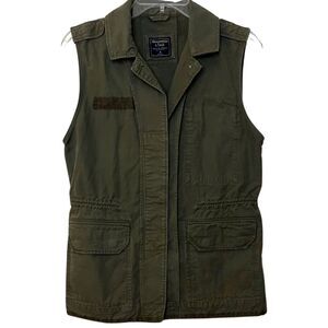 American Eagle Outfitters Olive Green Vest